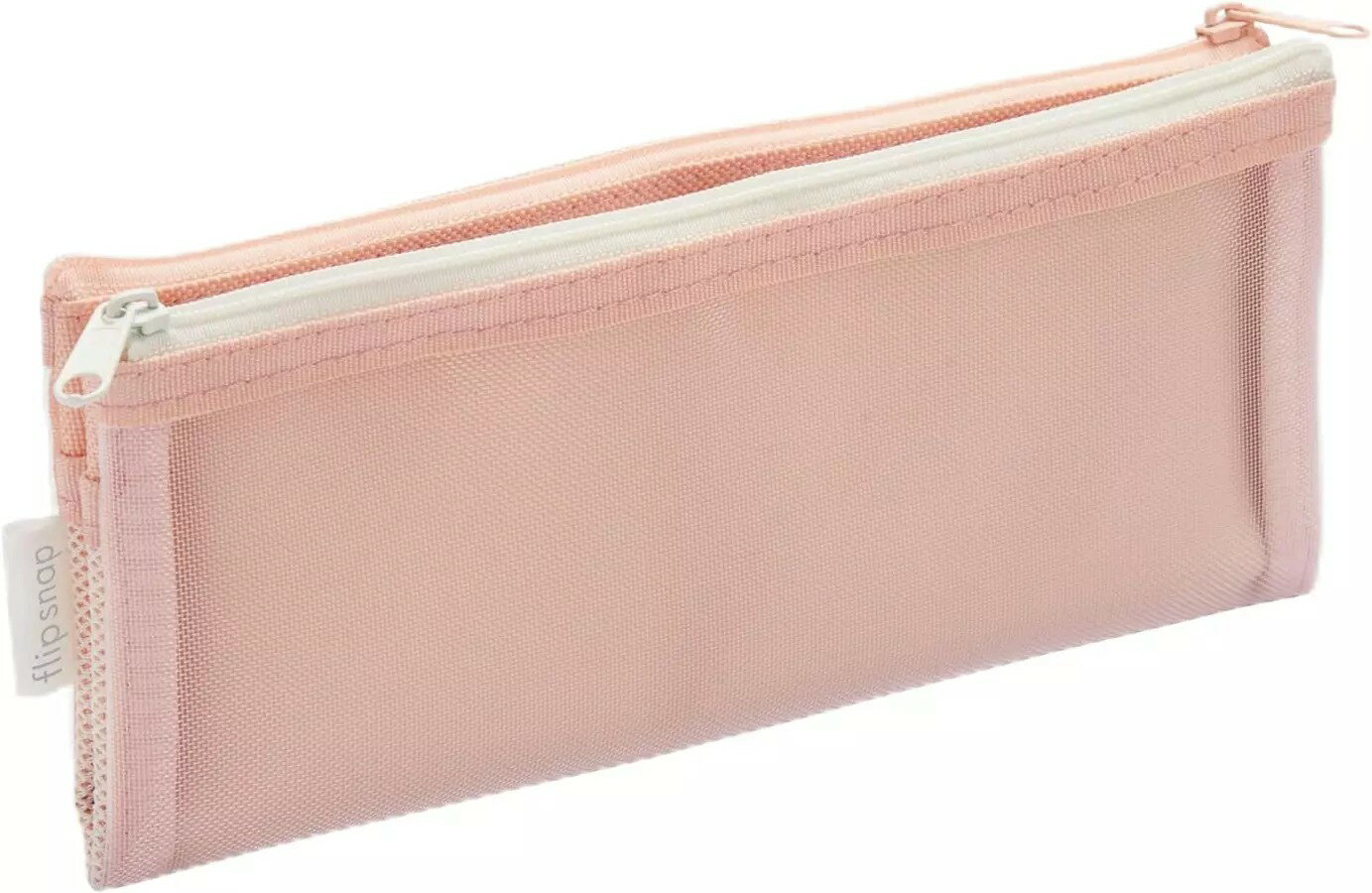 【日本Raymay】網狀筆袋 鉛筆盒 可折疊 雙拉鍊 FY1236 7