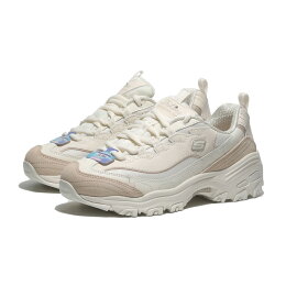 SKECHERS 米白 厚底老爹鞋