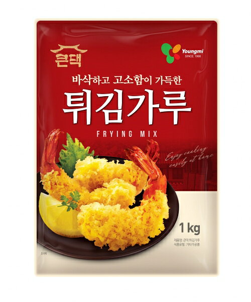 《 Chara 微百貨 》 韓國 CJ 不倒翁 永味 煎餅粉 酥炸粉 炸雞粉 團購 批發 6
