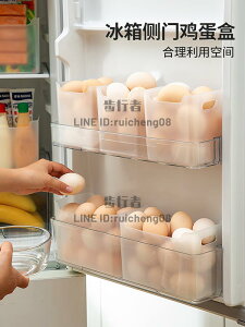 雞蛋收納盒冰箱專用保鮮盒食品級餃子蔥姜蒜整理冷凍廚房架托【步行者戶外生活館】