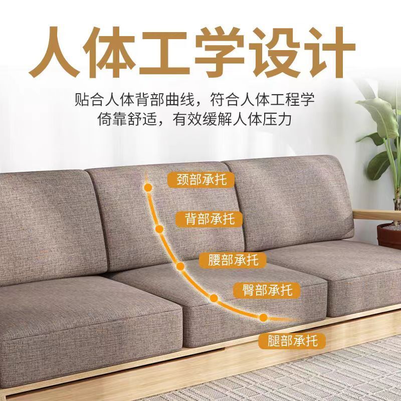 【客製化】海綿坐墊 椅墊 棉麻坐墊 50D超彈海綿坐墊 實木沙發坐墊加厚紅木椅子墊子 飄窗墊 沙發墊 泡綿墊