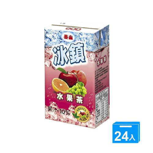 泰山冰鎮水果茶TP250ml*24【愛買】