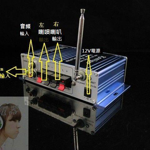 音響USB MMC SD TF讀卡器數字 功放板 mp3萬能讀卡板U盤解碼板功放[DD0407001]