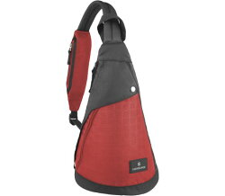 Victorinox 瑞士維氏 Altmont 3.0 水滴型單肩側背包 TRGE-601440 (黑紅) / 個