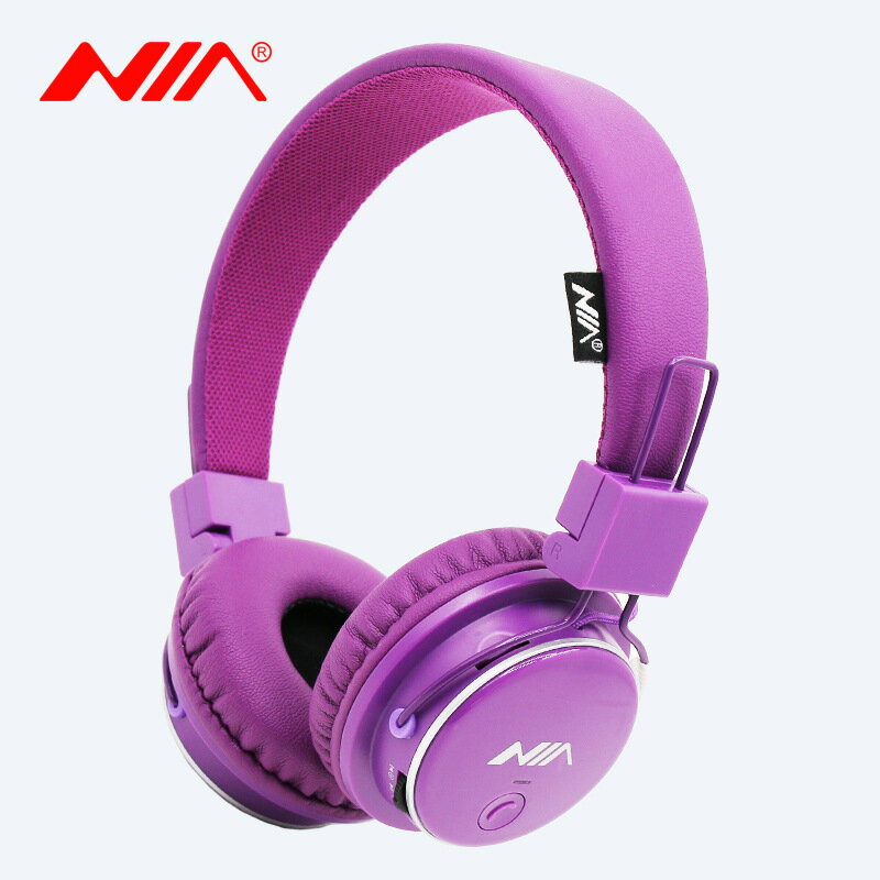 NIA-Q8 NIA頭戴式藍芽耳機插卡MP3收音機 APP操控 諾亞達經典款式