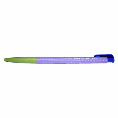 【文具通】TOWO東文OP-101馬卡龍中油筆0.38漿果紫 A1011579