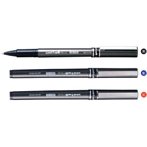 【文具通】UNI 三菱 UB-155 0.5 耐水性鋼珠筆[紅] A1100059