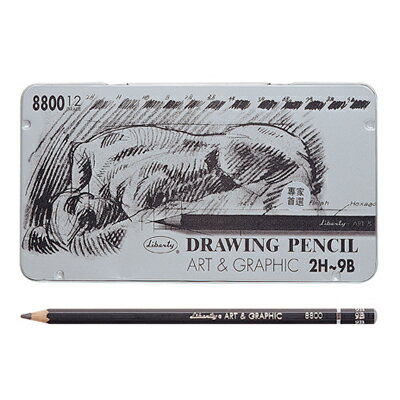 【文具通】Liberty 利百代 CB-8800 專家用繪圖鉛筆 A1110361