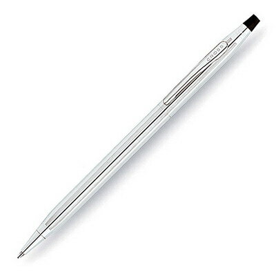 【文具通】CROSS Century Lustrous Chrome Ballpoint Pen 高仕 世紀經典 光澤鍍鉻 白桿 原子筆 3502 A1200008