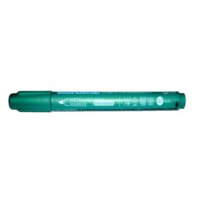 【文具通】SIMBALION 雄獅 MTN-307 水燦金屬筆0.7mm綠色 A1250132