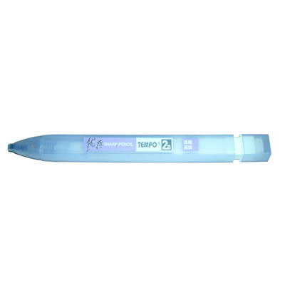【文具通】節奏MP-155 2B扁芯自動鉛筆 紫白桿 A1281023