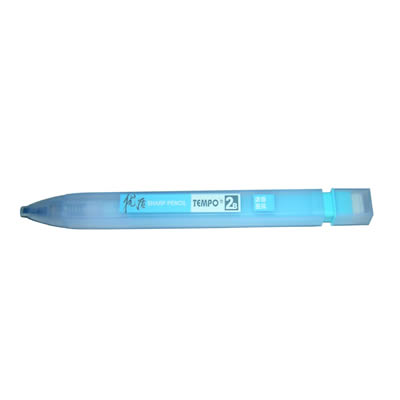 【文具通】節奏MP-155 2B扁芯自動鉛筆 藍桿 A1281025