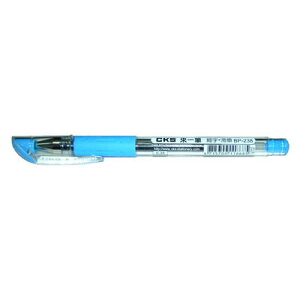 【文具通】CKS 新雪克 BP-238經典中性筆 淺藍0.38 A1301969