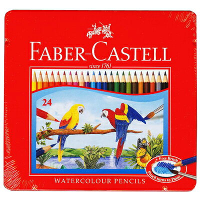 【文具通】Faber-Castell 輝柏 水性彩色鉛筆24色 A1340039