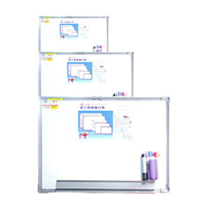 【文具通】SUCCESS 成功 單面 磁性 塑膠框 白板 1x1.5尺 約30x45cm A2010037
