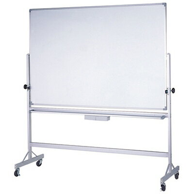 【文具通】群策 KA305 單面 可寫 磁性 鋁框 白板 + 鋁迴轉架 3x5尺 約90x150cm A2010176