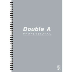 【文具通】Double A 達伯埃 B5 18開 18K 50張入活頁筆記本 灰 DANB12174