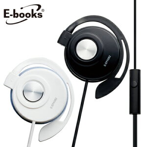 【文具通】E-books S9 線控接聽耳掛耳機 E-EPA062BK