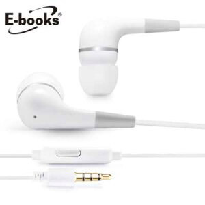 【文具通】E-books S17 線控接聽入耳式耳機 E-EPA078