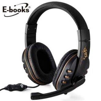 【文具通】E-books S21 電競頭戴耳機麥克風 E-EPA082