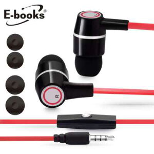 【文具通】E-books S24音控接聽入耳式耳機 E-EPA086