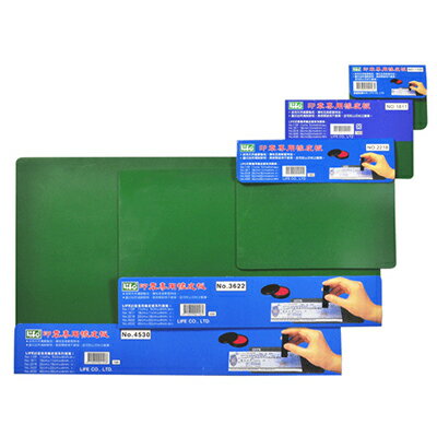 【文具通】Life 徠福 3622 印章墊 橡皮墊 印章專用橡皮板 大 36cmX22cmX3mm E4010014【APP滿額下單10%點數(單一帳號最高5000點)】2/28止