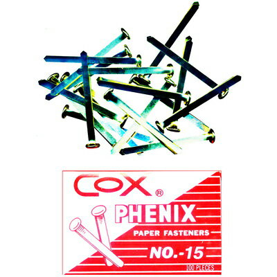 【文具通】COX 三燕 5.0公分雙腳釘 NO.15 100支入 E9010033