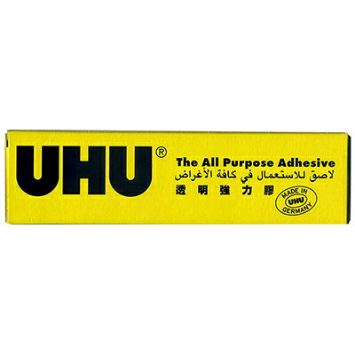 【文具通】UHU 透明 強力膠 005 35ml L2050010【APP滿額下單10%點數(單一帳號最高1000點)】9/30止