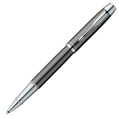 【文具通】PARKER 派克 PARKER IM 經典系列-金屬灰白夾鋼珠筆 PK-P0800120