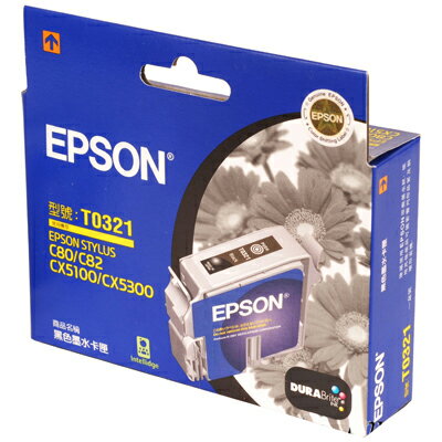 【文具通】EPSON C80/T032150墨水匣.黑 R1010198