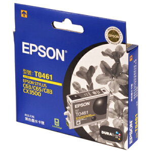 【文具通】EPSON C83/T046150墨水匣.黑 R1010249