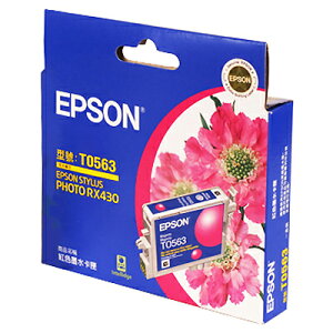 【文具通】EPSON T056350 墨水匣.紅 R1010316