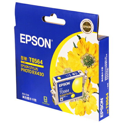 【文具通】EPSON T056450 墨水匣.黃 R1010317