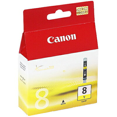 【文具通】Canon 佳能 原廠 墨水匣 墨水夾 CLI-8Y 黃色 R1010376