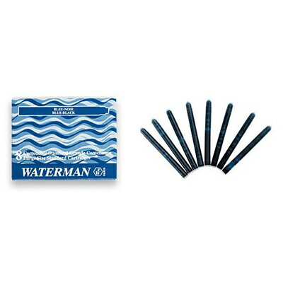 【文具通】WATERMAN 威迪文 卡式墨水 8入/盒 黑 出貨為12小盒裝 可混搭其他色系 WTM-W0110850