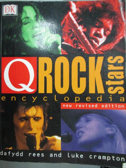 【書寶二手書T4／百科全書_XES】Q Magazine Encyclopedia of Rock Stars_Da