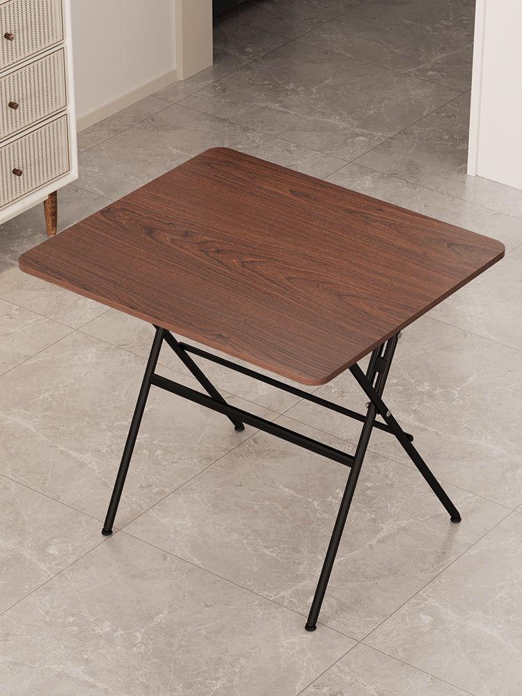 小桌子可折疊家用四方吃飯桌飯桌折疊桌便攜正方形簡易方桌餐桌