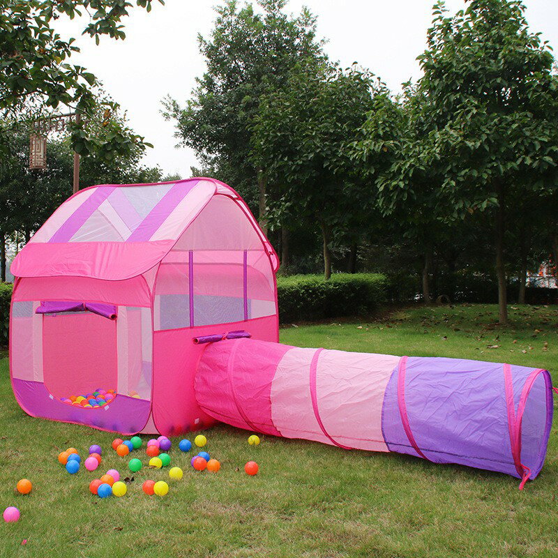 玩具帳篷 球屋 球池 兒童帳篷 寶寶帳篷 室內帳篷 遊戲屋 隧道 遊戲隧道 塑膠球 玩具球 遊戲球 海洋球 彩球