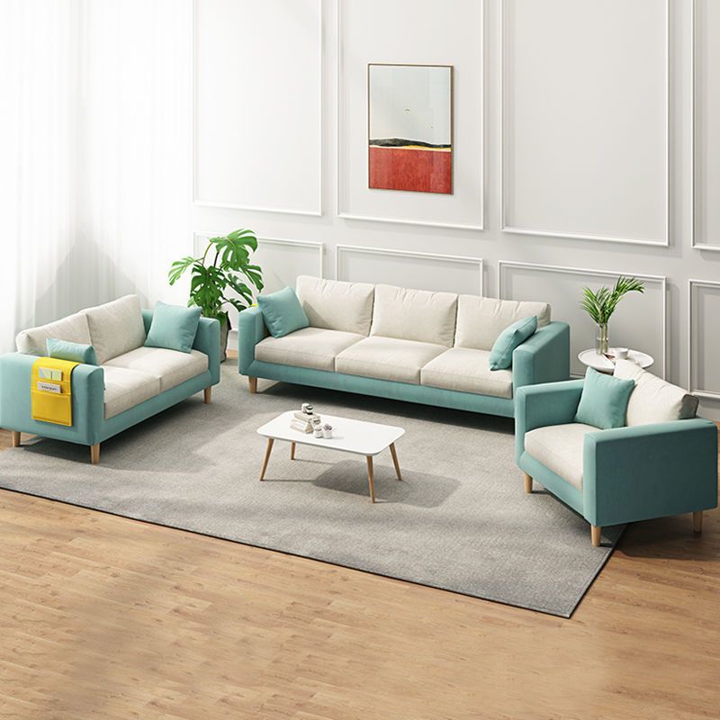 簡約現代客廳簡易雙人沙發沙發小戶型出租房用可拆洗小沙發經濟型