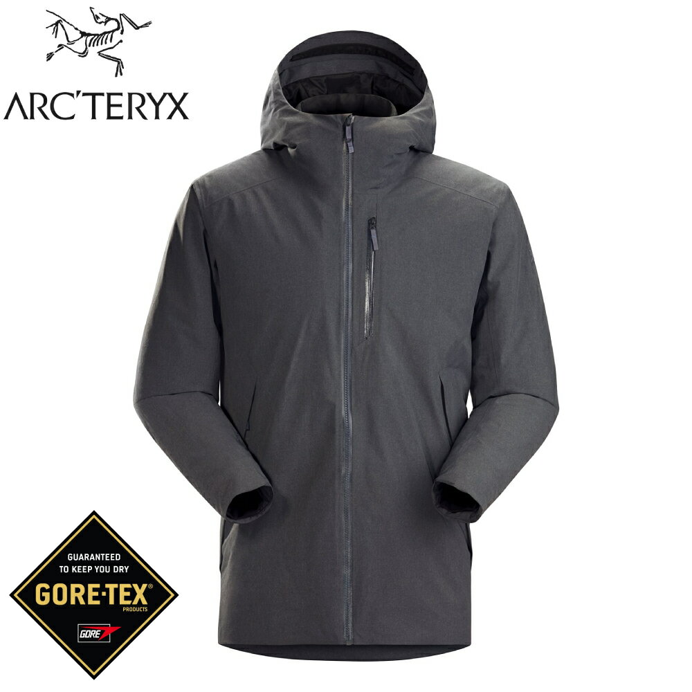 【ARC'TERYX 始祖鳥 男 Radsten GT化纖外套《黑灰》】25881/Gore-Tex/派克大衣/夾克/防風雨
