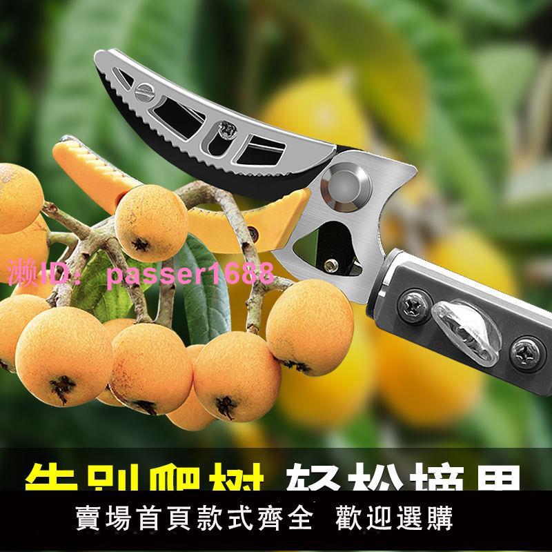 摘果器伸縮桿高枝剪刀高空採摘神器水果荔枝枇杷龍眼楊梅採果剪刀