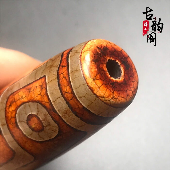 藏傳極品老瑪瑙九眼天珠天然老礦西藏老天珠項鏈吊墜西藏真品天珠| 協貿