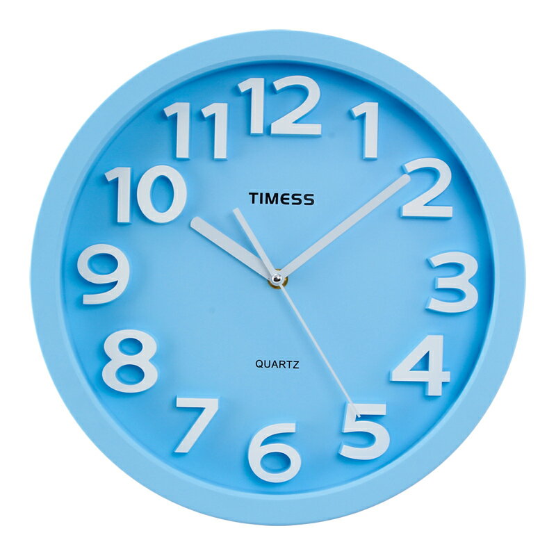 TIMESS鐘表掛鐘客廳家用時尚時鐘創意石英鐘電子掛墻簡約現代掛表