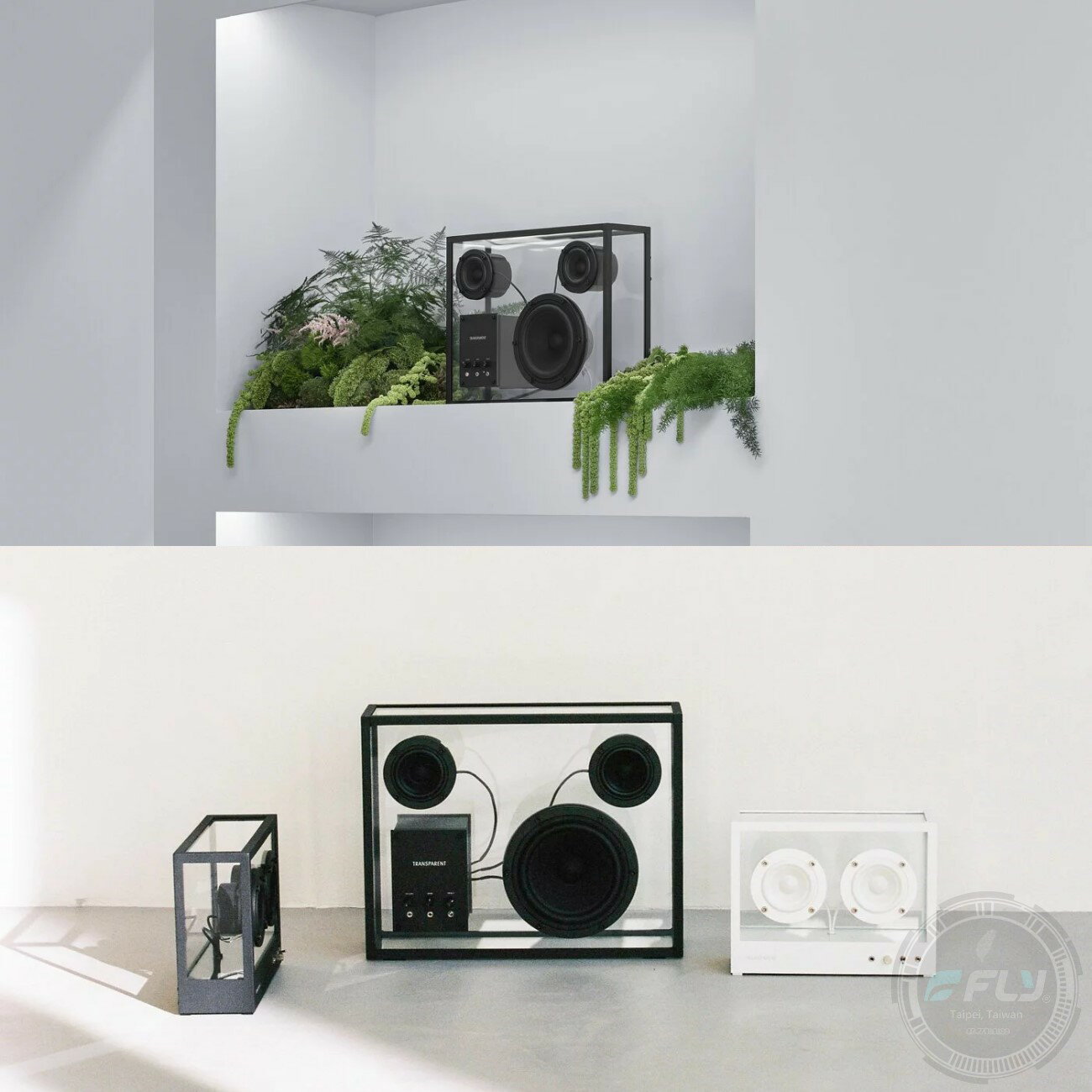 飛翔無線3C》TRANSPARENT Speaker 透明藍牙音響◉公司貨◉瑞典