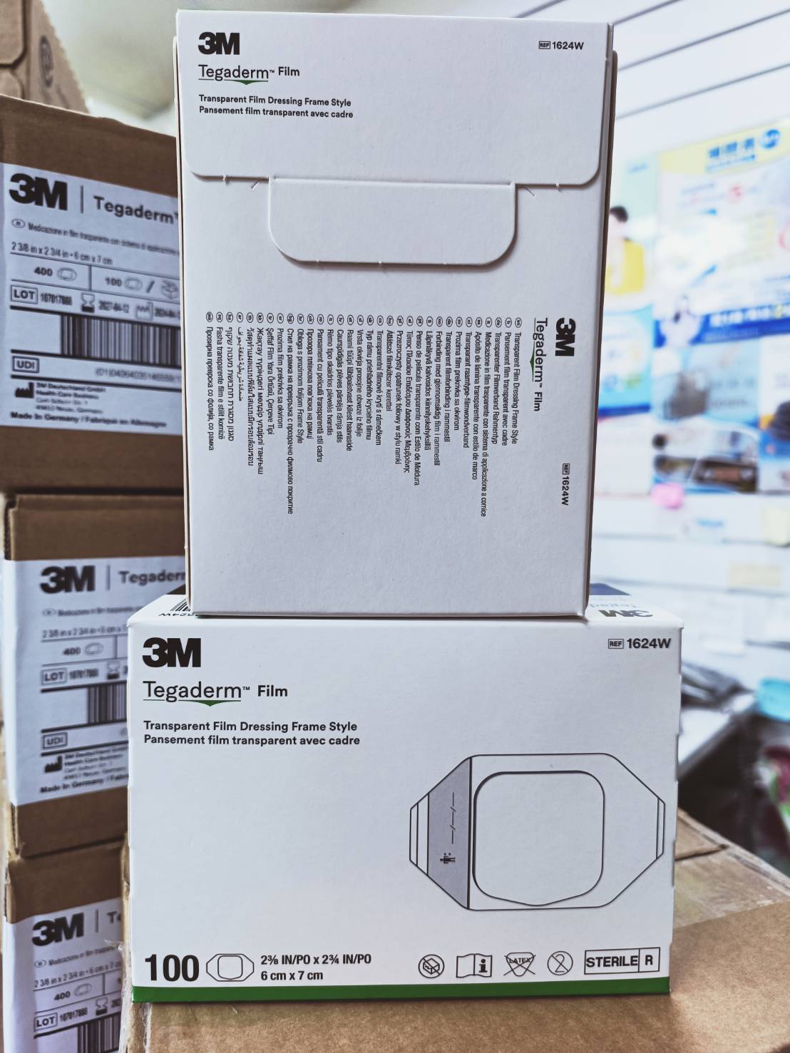 ✩新包裝✩3M 防水敷料 Tegaderm 1624W 100片/盒