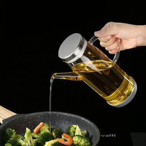 高硼硅玻璃油瓶家用廚房不滴油不掛油加厚大容量油壺醬油醋調料瓶