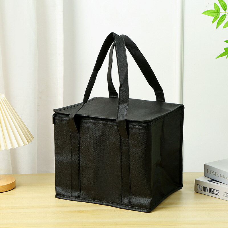 【喜挖】加厚鋁箔外賣專用手提大容量無紡布保溫袋戶外保溫包