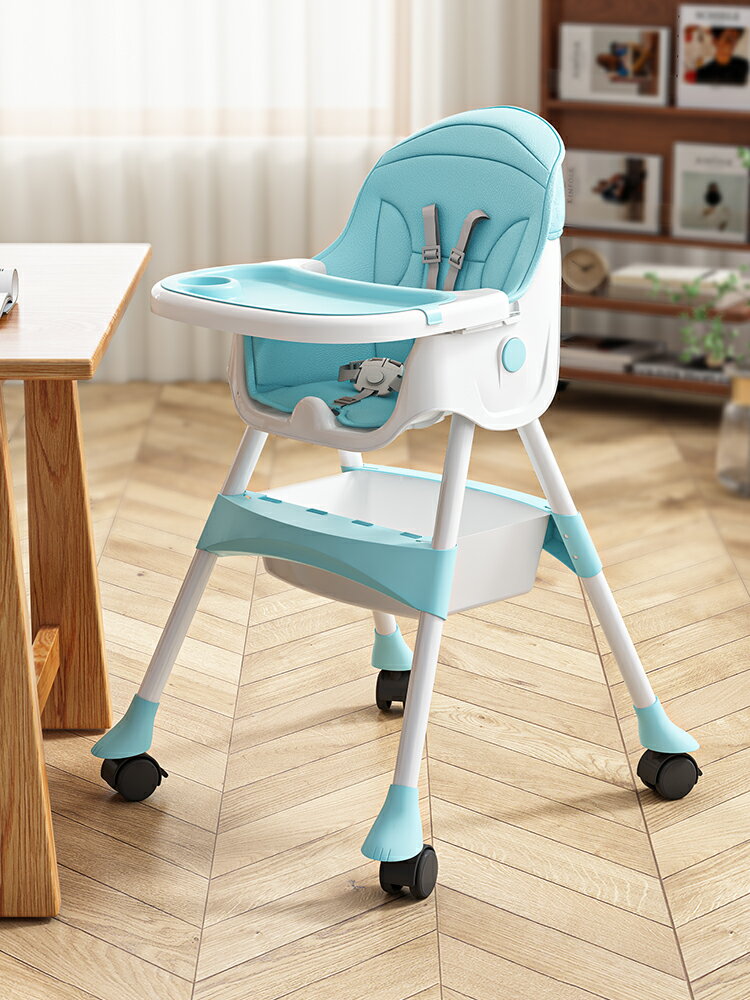 可折疊寶寶餐椅酒店多功能商用吃飯座椅嬰兒家用飯店兒童餐桌椅子