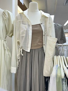 韓國夏季薄款長袖防曬襯衫上衣背心短款兩件套女潮