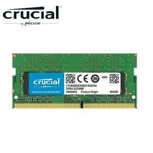 【跨店20%回饋 再折$50】Micron Crucial NB-DDR4 3200/16G 筆記型RAM(原生)
